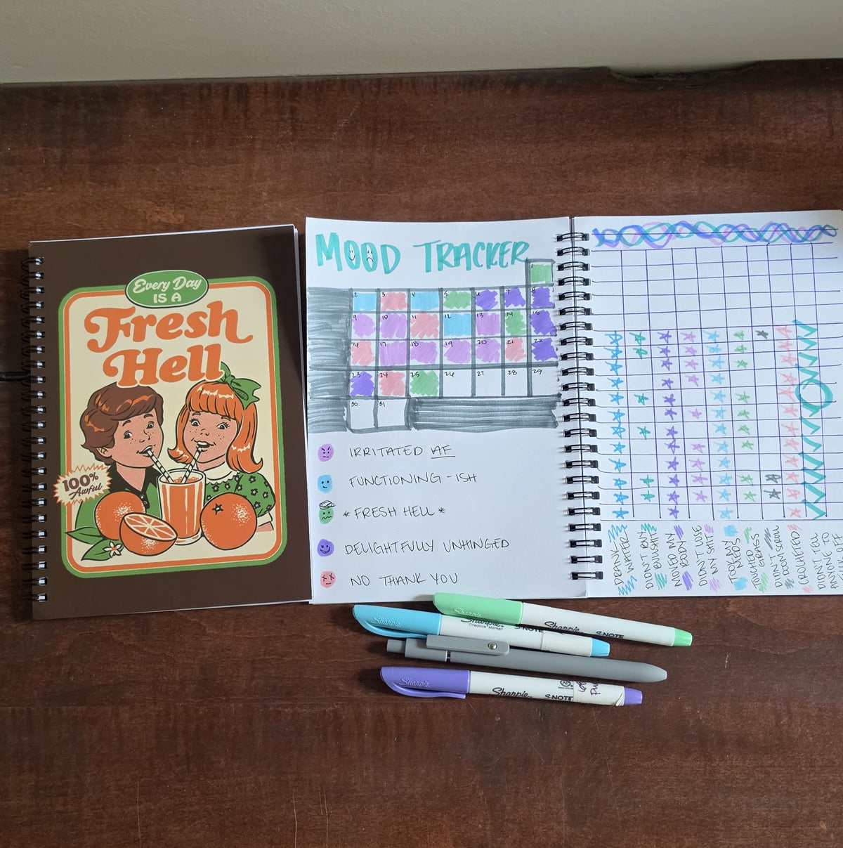 Fresh Hell Journal Book