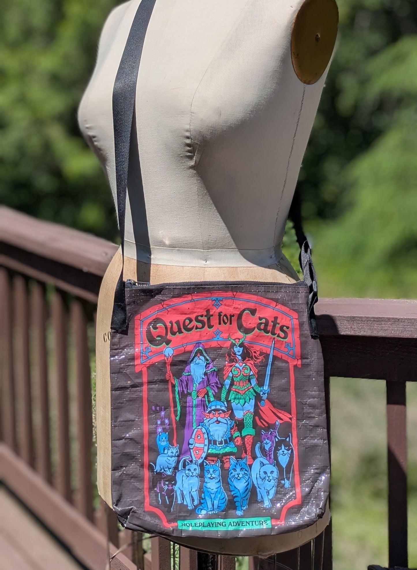 Quest For Cats Messenger Bag