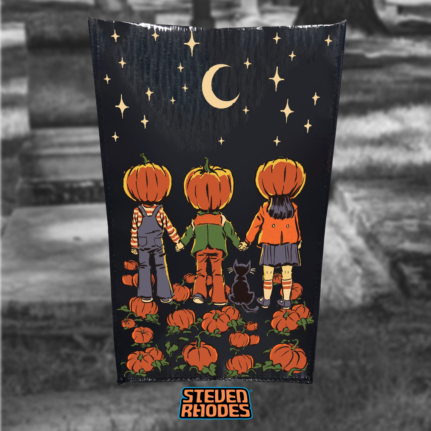 Pumpkin Cult Grocery Tote