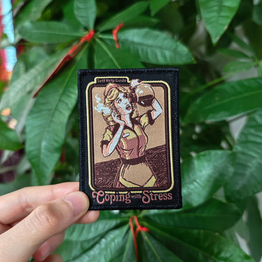 Coping with Stress Iron-On Patch