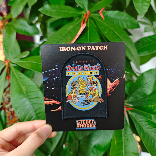 Devil's Music Sing-Along Iron-On Patch