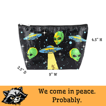 Aliens Zipper Pouch