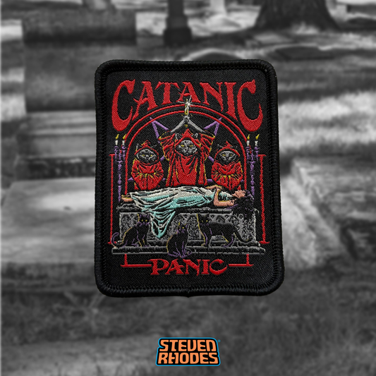Catanic Panic Iron-on Patch