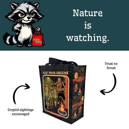 Cryptid Campout Ready Tote