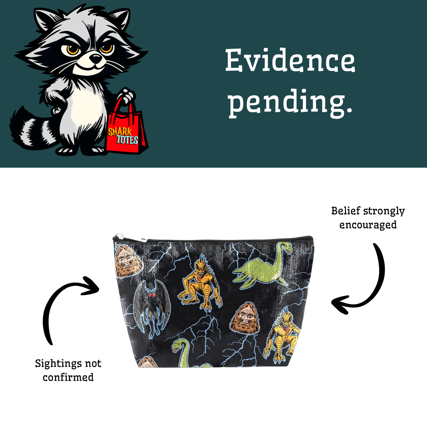 Cryptids Zipper Pouch