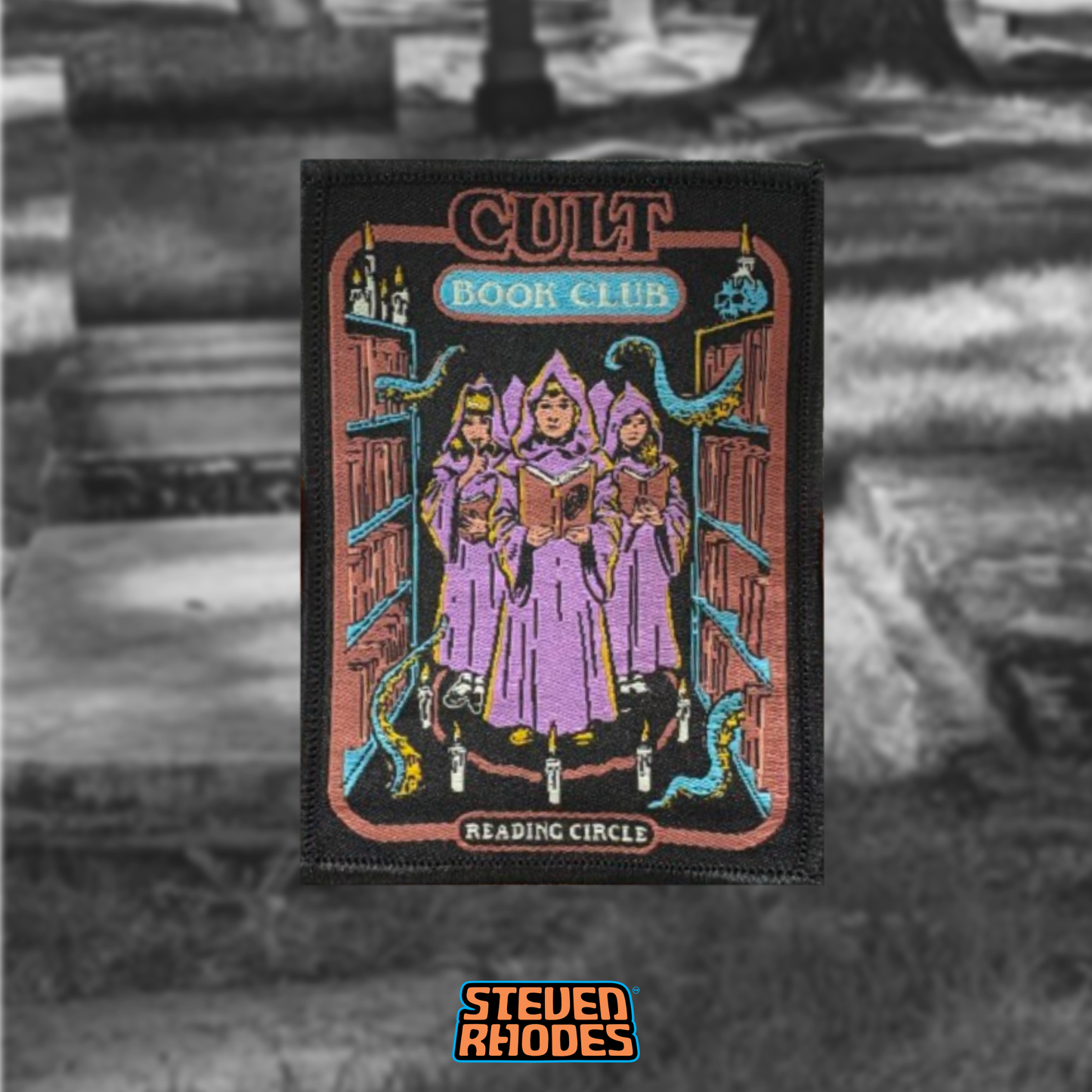 Cult Book Club Iron-on Patch