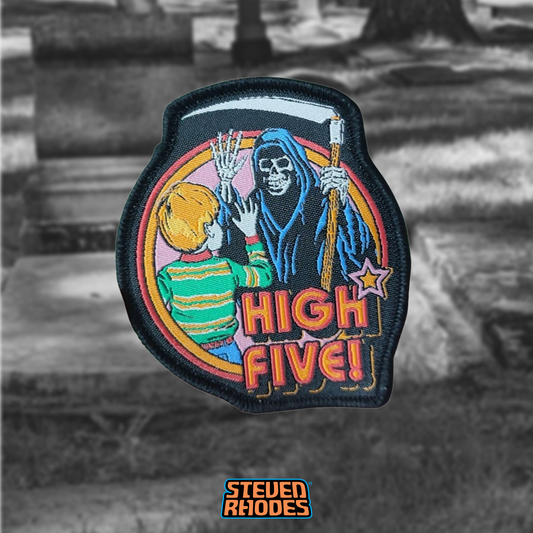 High Five Iron-On Patch