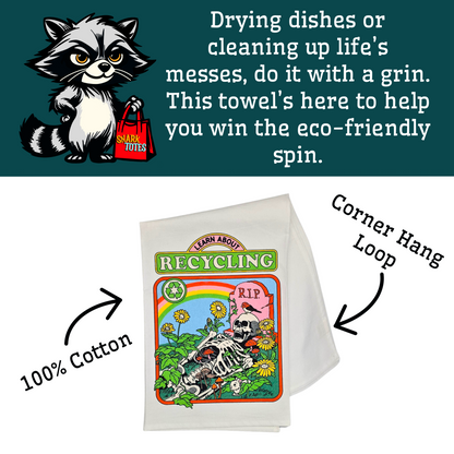 Learn About Recycling Flour Sack Dish Towel