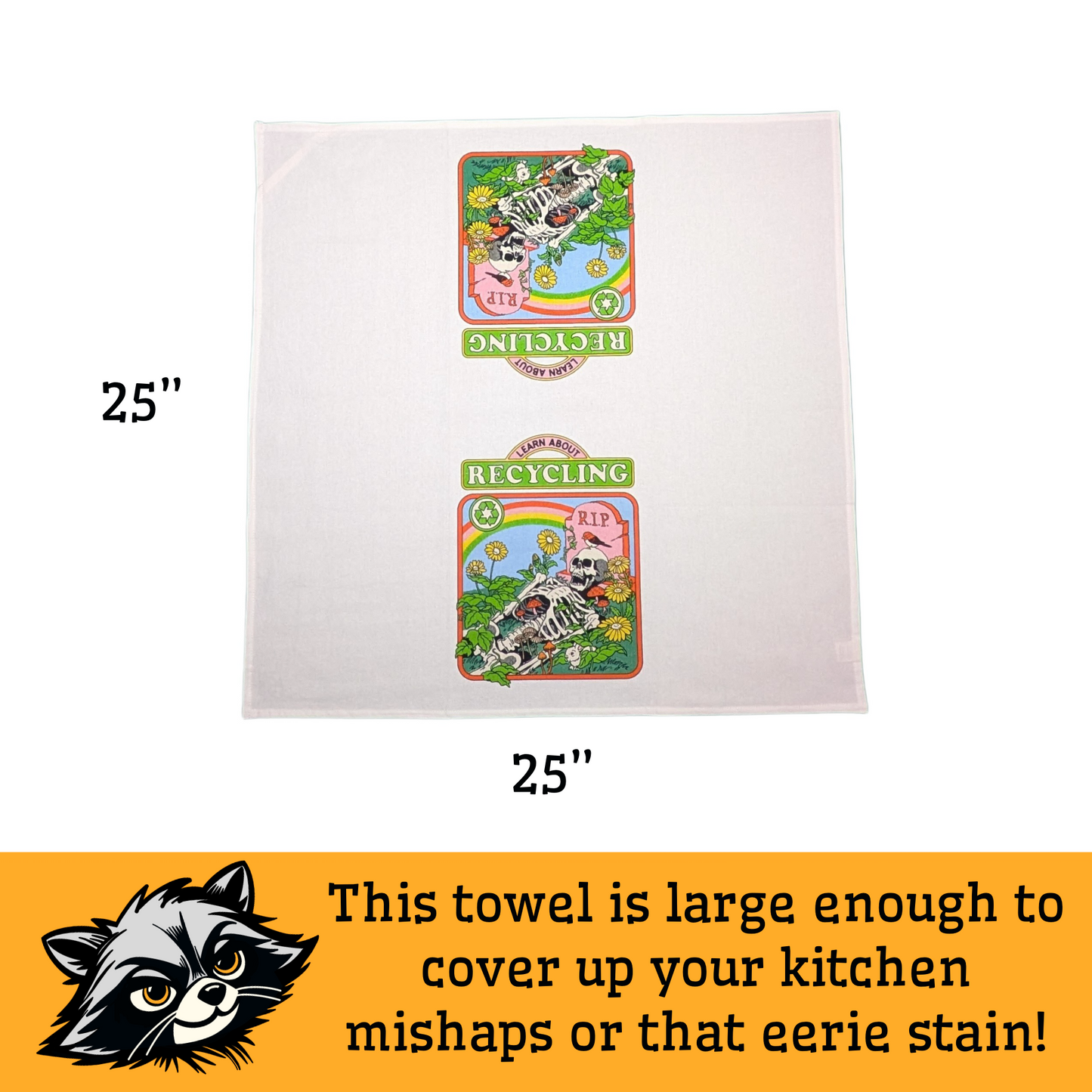 Learn About Recycling Flour Sack Dish Towel