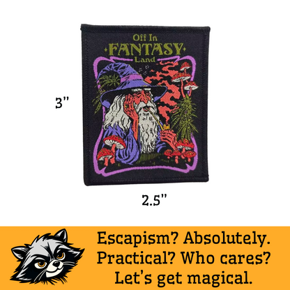 Off in Fantasy Land Iron-On Patch