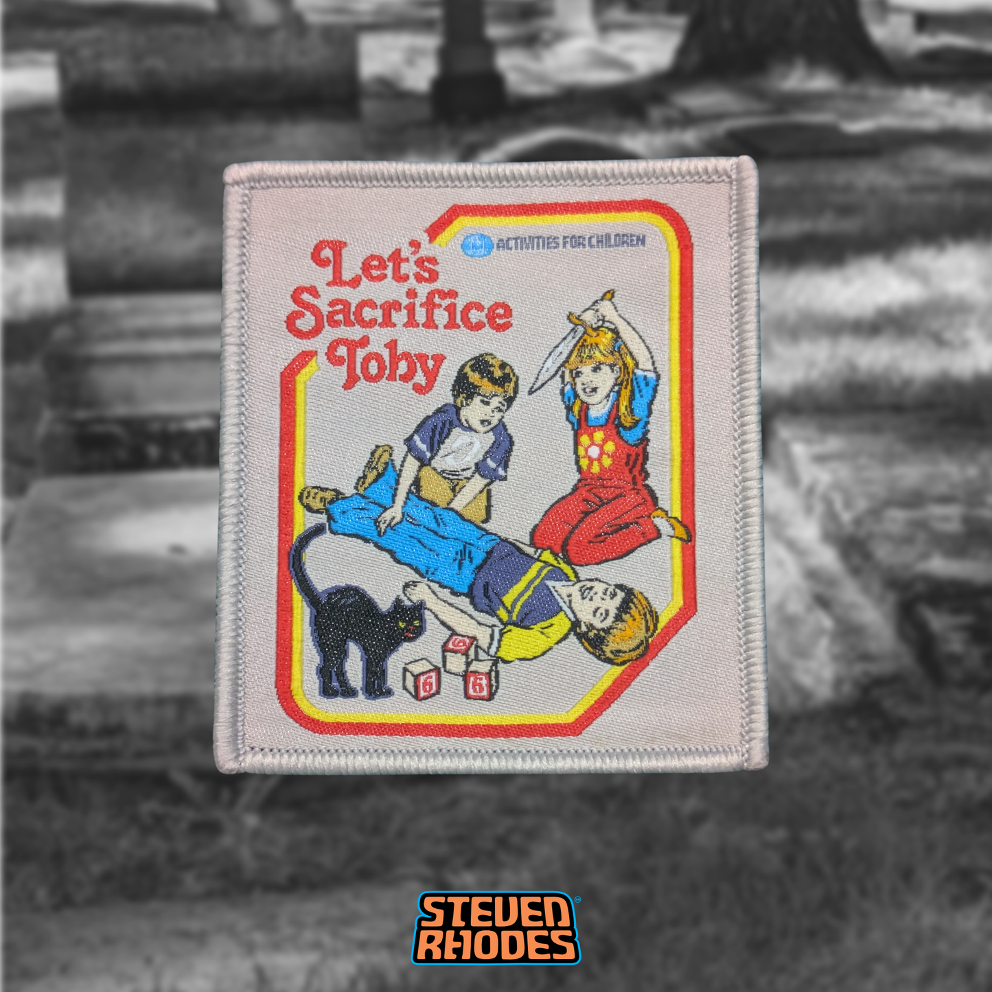 Let's Sacrifice Toby Iron-on Patch
