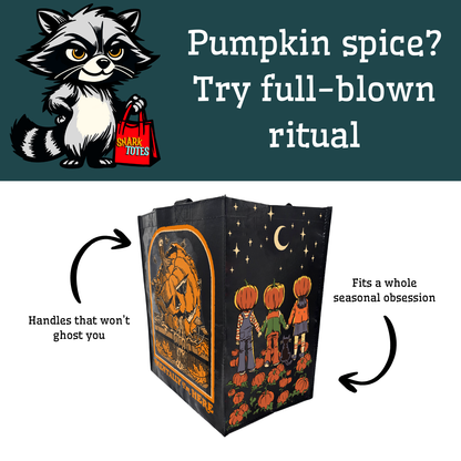 Pumpkin Cult Grocery Tote