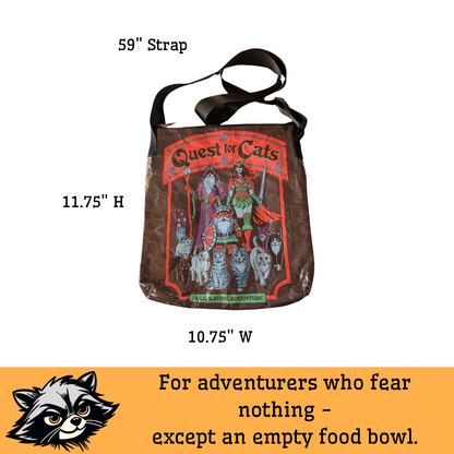Quest For Cats Messenger Bag