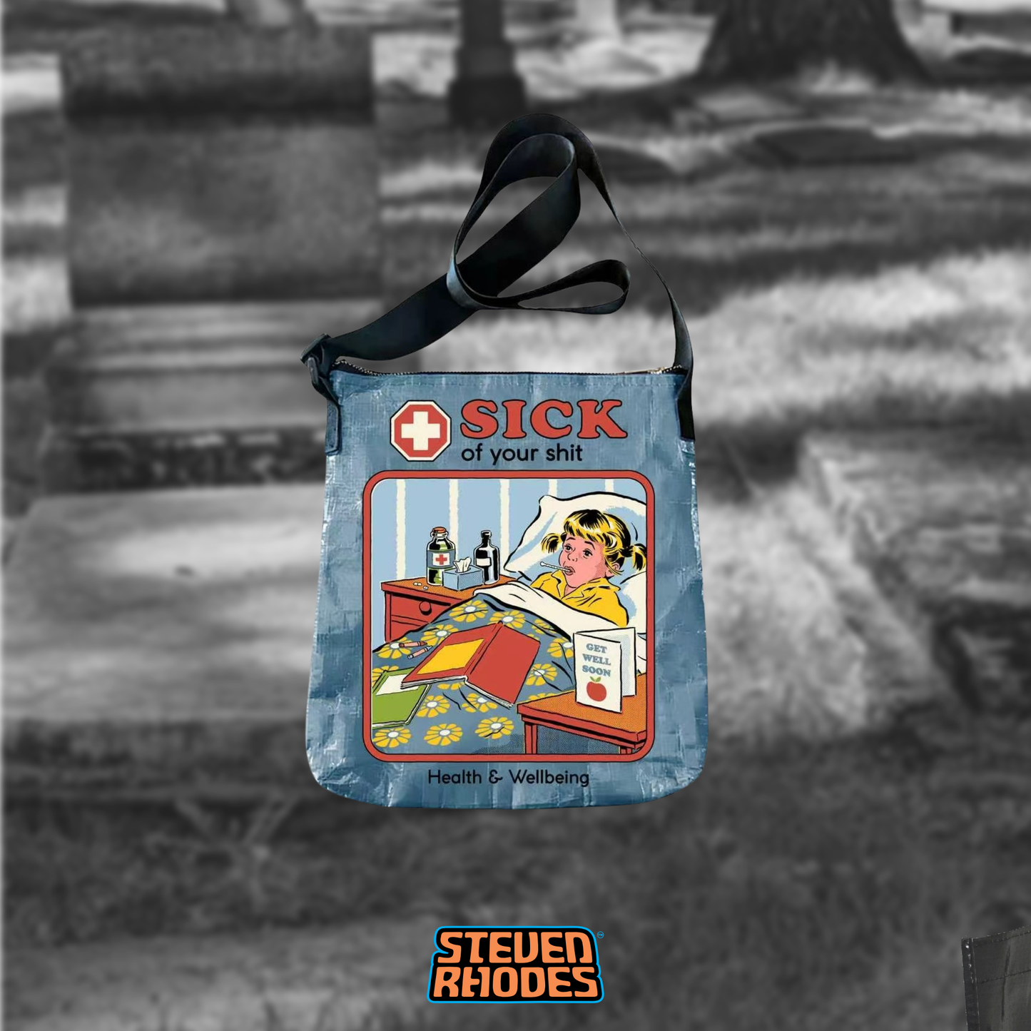 Sick of Your Shit Messenger Bag