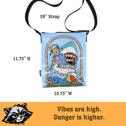 Stay Positive Messenger Bag