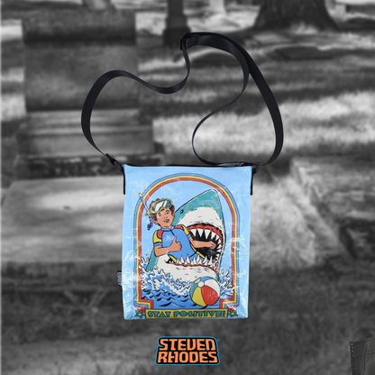 Stay Positive Messenger Bag