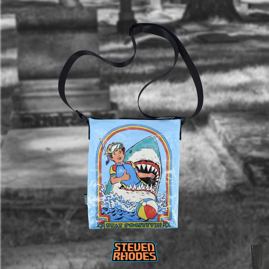 Stay Positive Messenger Bag