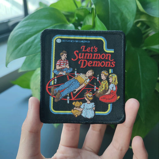 Let's Summon Demons Iron-on Patch
