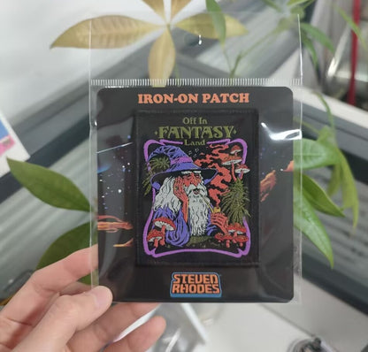 Off in Fantasy Land Iron-On Patch