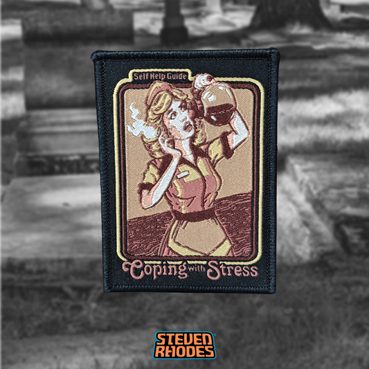 Coping with Stress Iron-On Patch