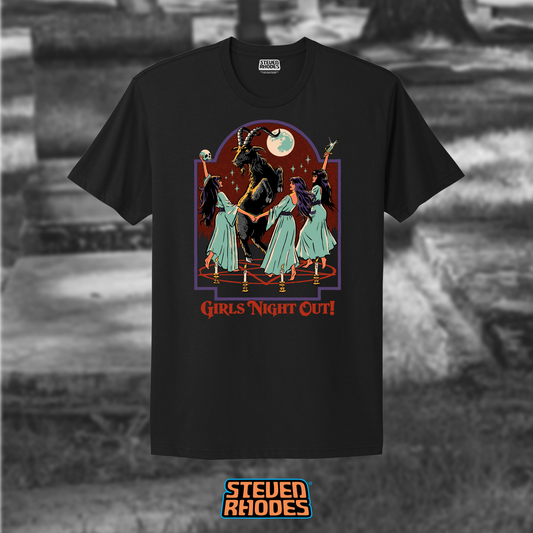 Girls Night Out! Black T-shirt
