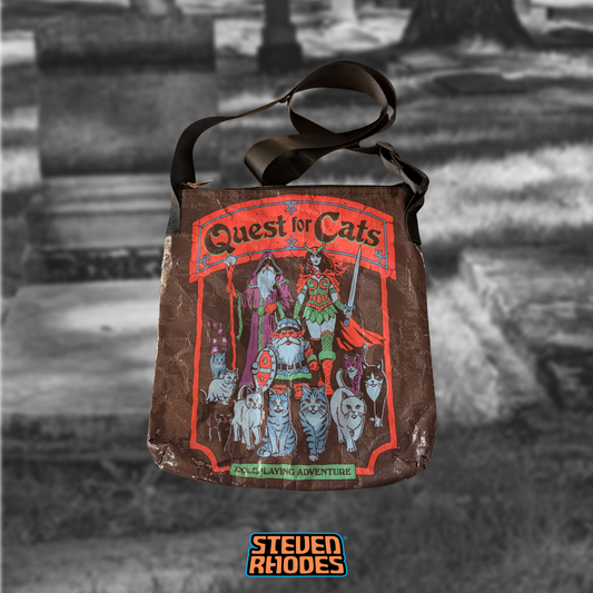 Quest For Cats Messenger Bag