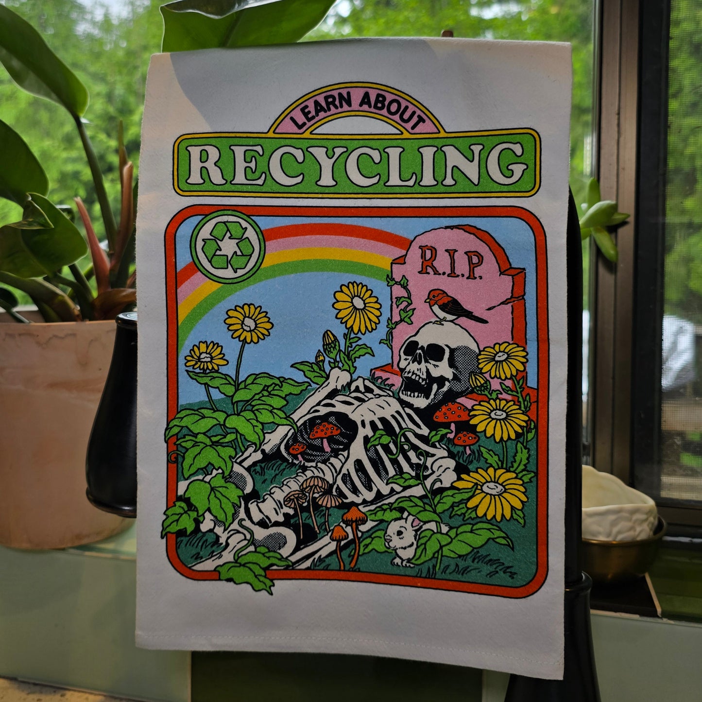 Learn About Recycling Flour Sack Dish Towel