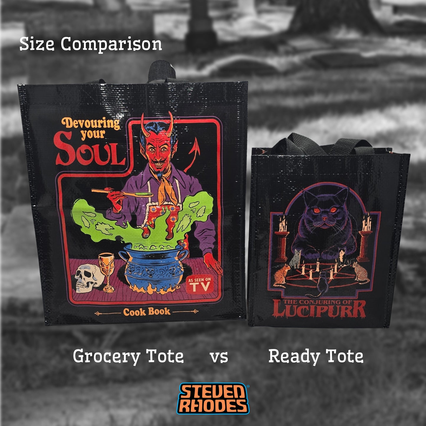 Devouring Your Soul Grocery Tote
