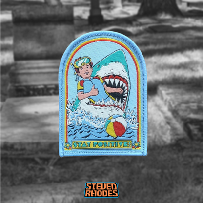 Stay Positive Iron-On Patch