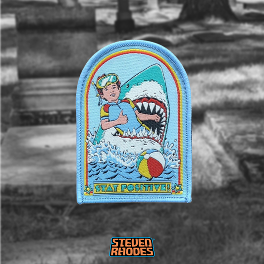 Stay Positive Iron-On Patch