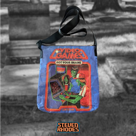 Video Games Rot Your Brains Messenger Bag